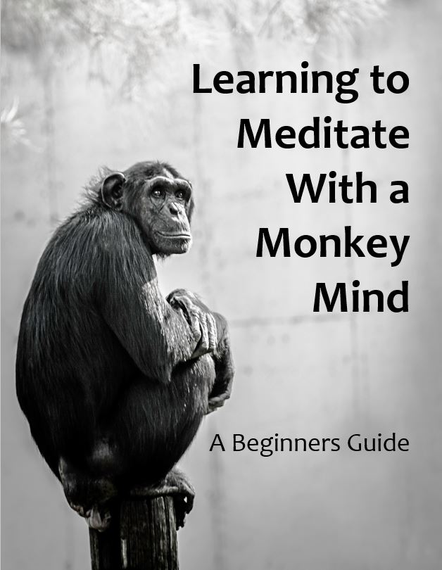 Learn to Meditate with a Monkey Mind Cover